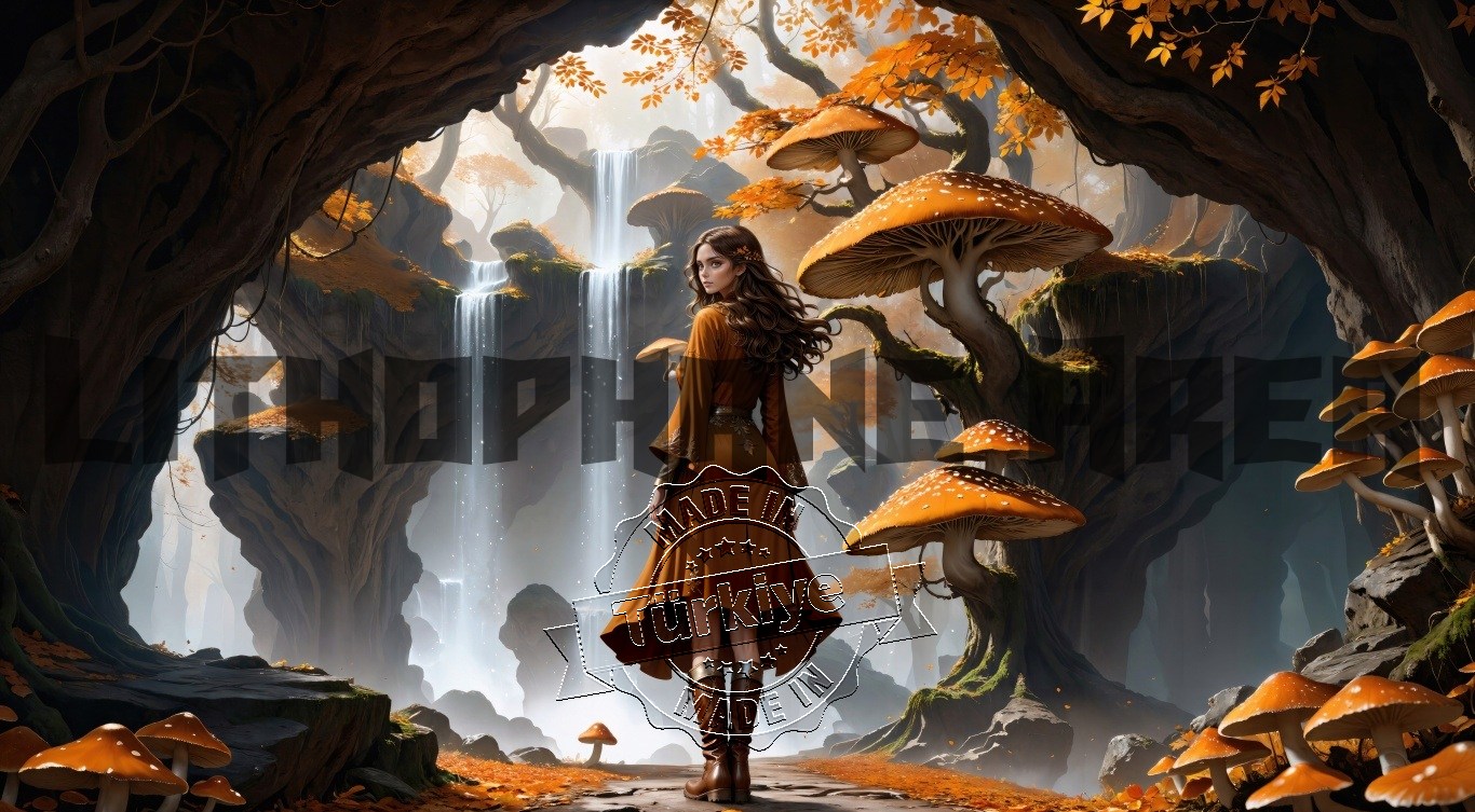 Autumn Fantasy Artwork Lithophane