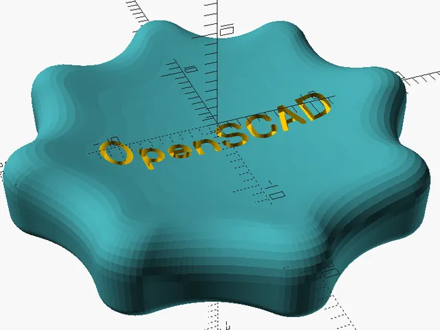 OpenSCAD Maker Coin