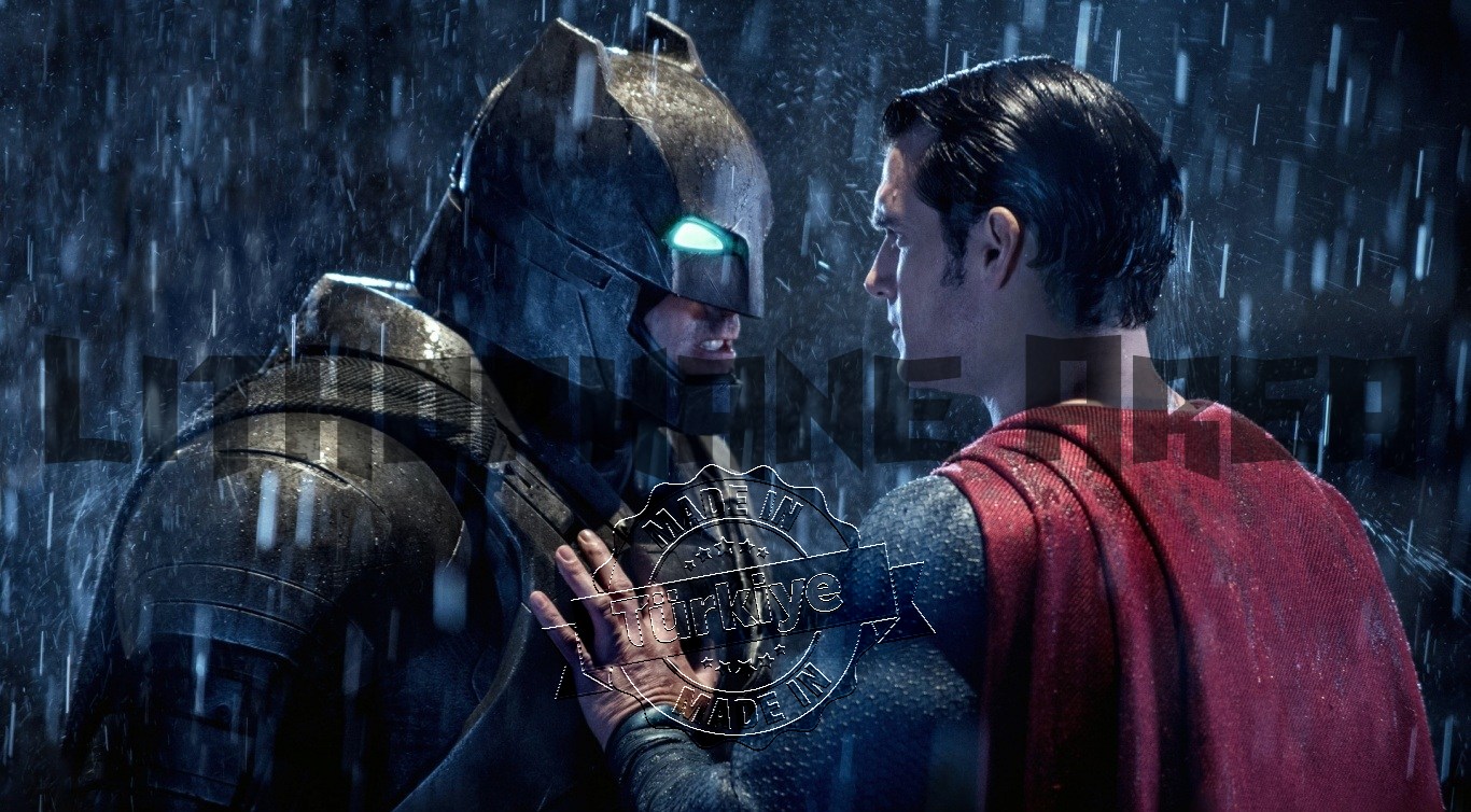 Batman Superman Face Off Lithophane