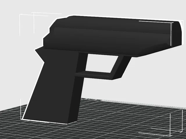 pp7 goldeneye low poly