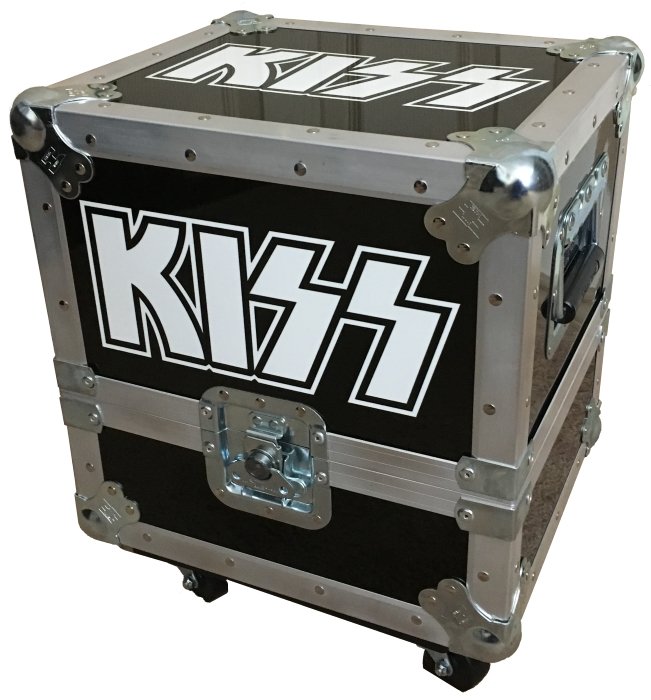 KISS logo spray template