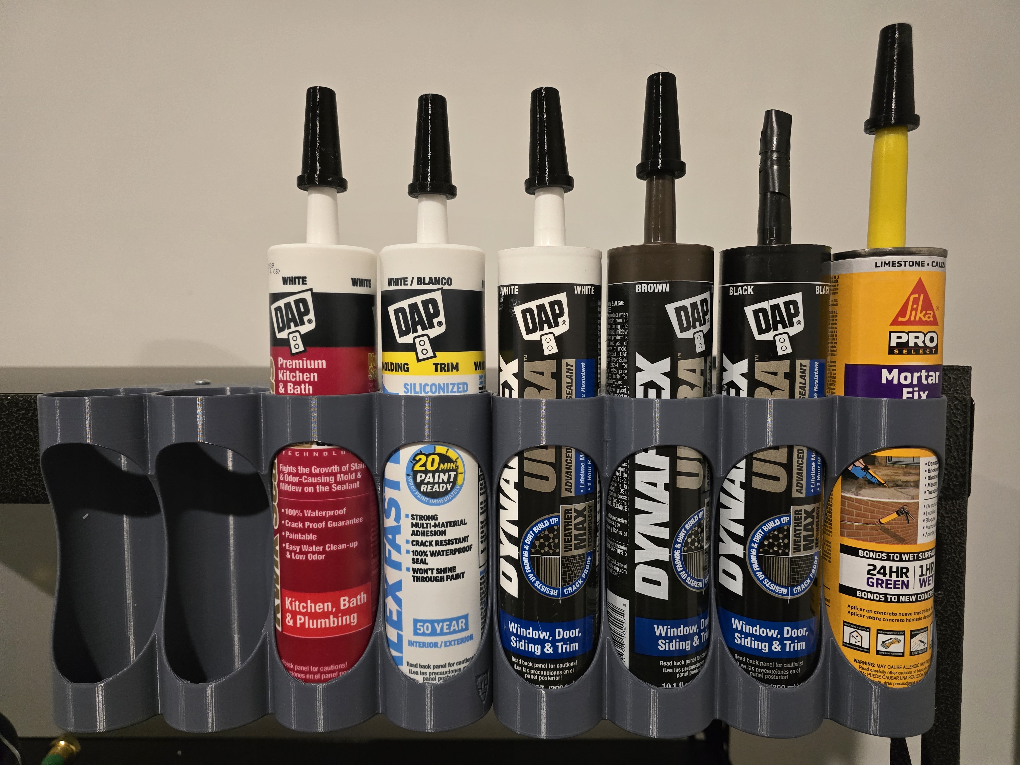Caulk/Sealant Tube Organizer