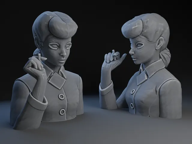 Rachael From Blade Runner Stylized