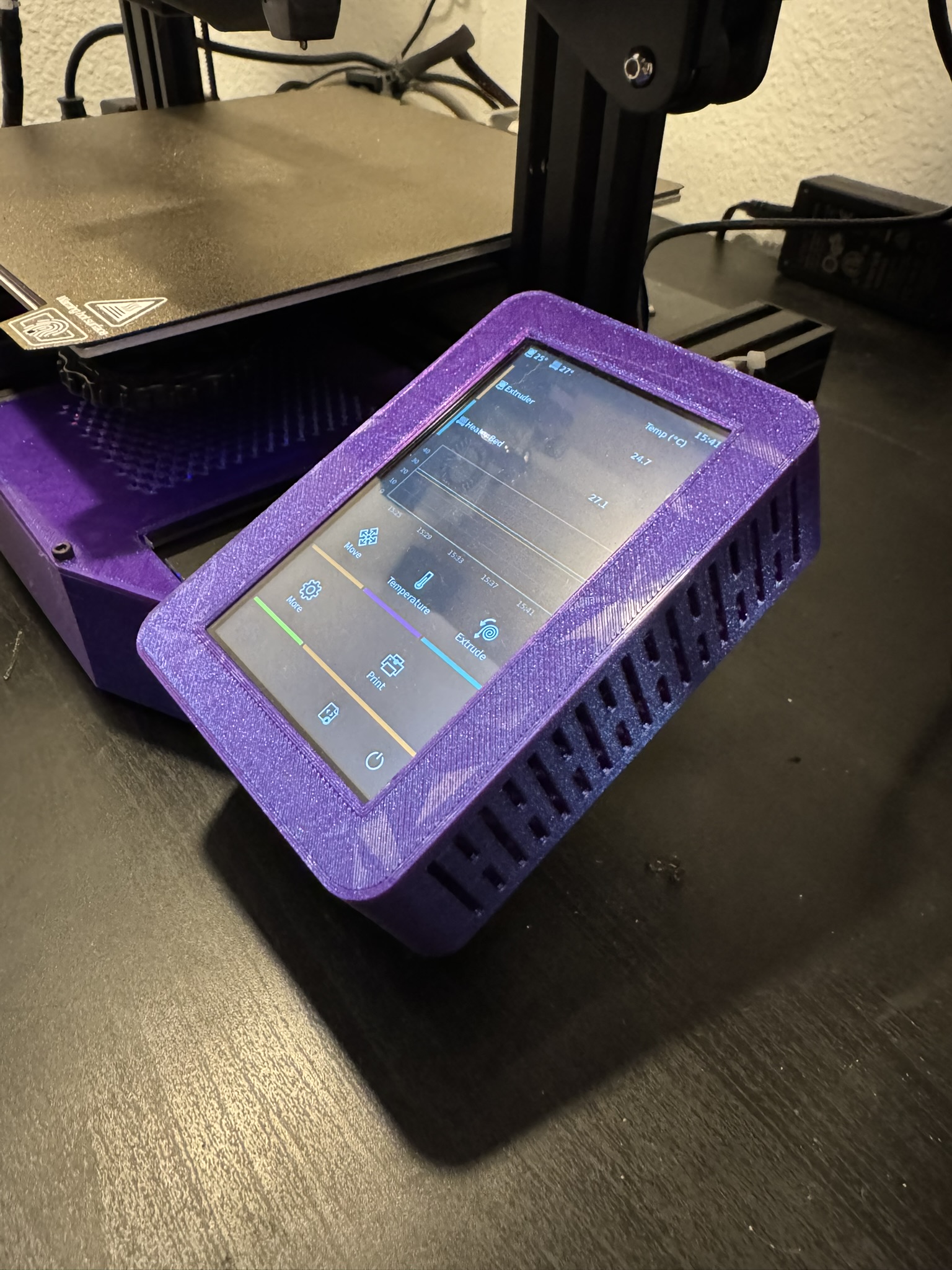 Ender3 v2 5" Raspberry Pi Touchscreen Case — miniatura 4