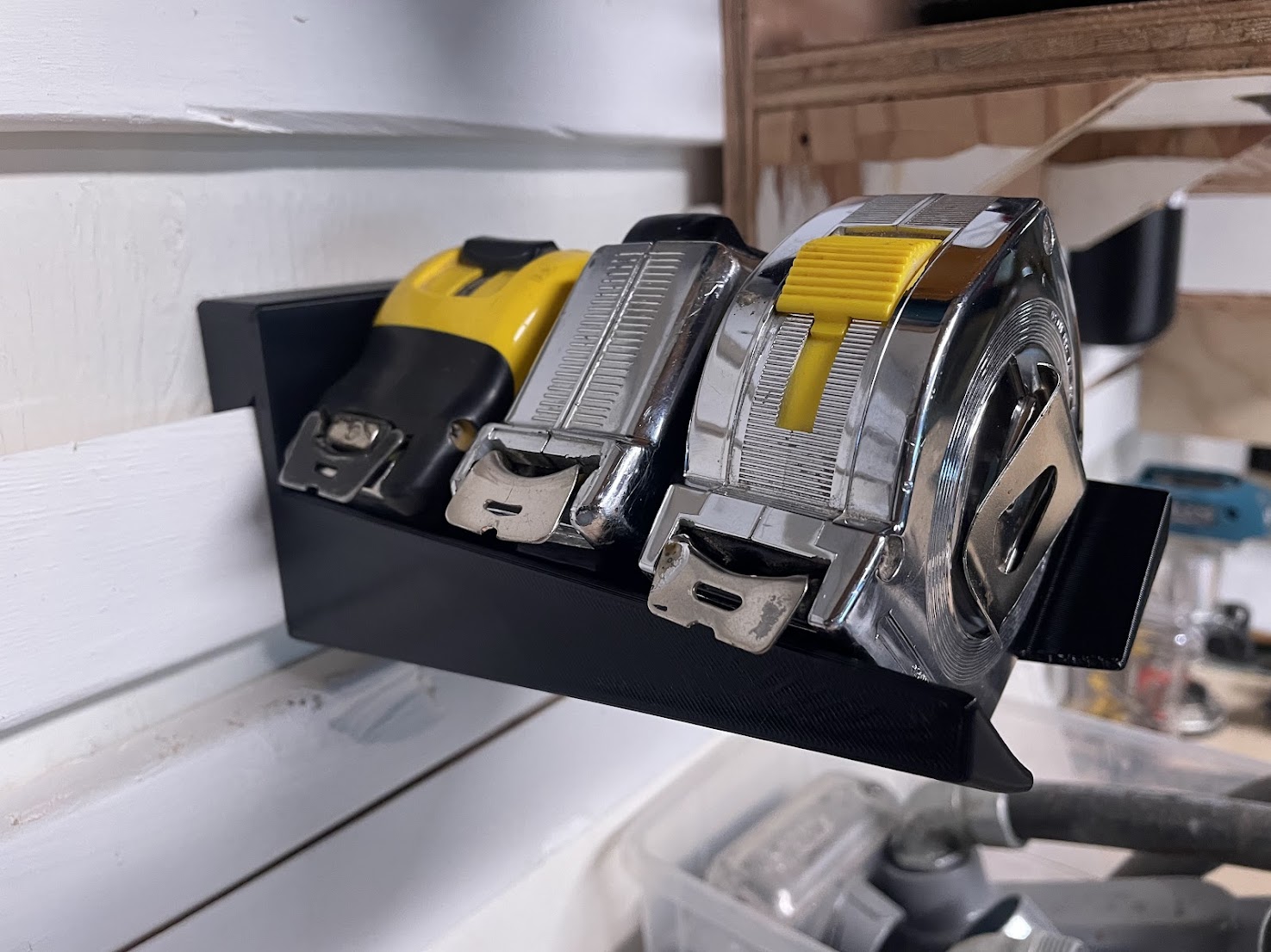 Tape Measure Holder (3) French Cleat