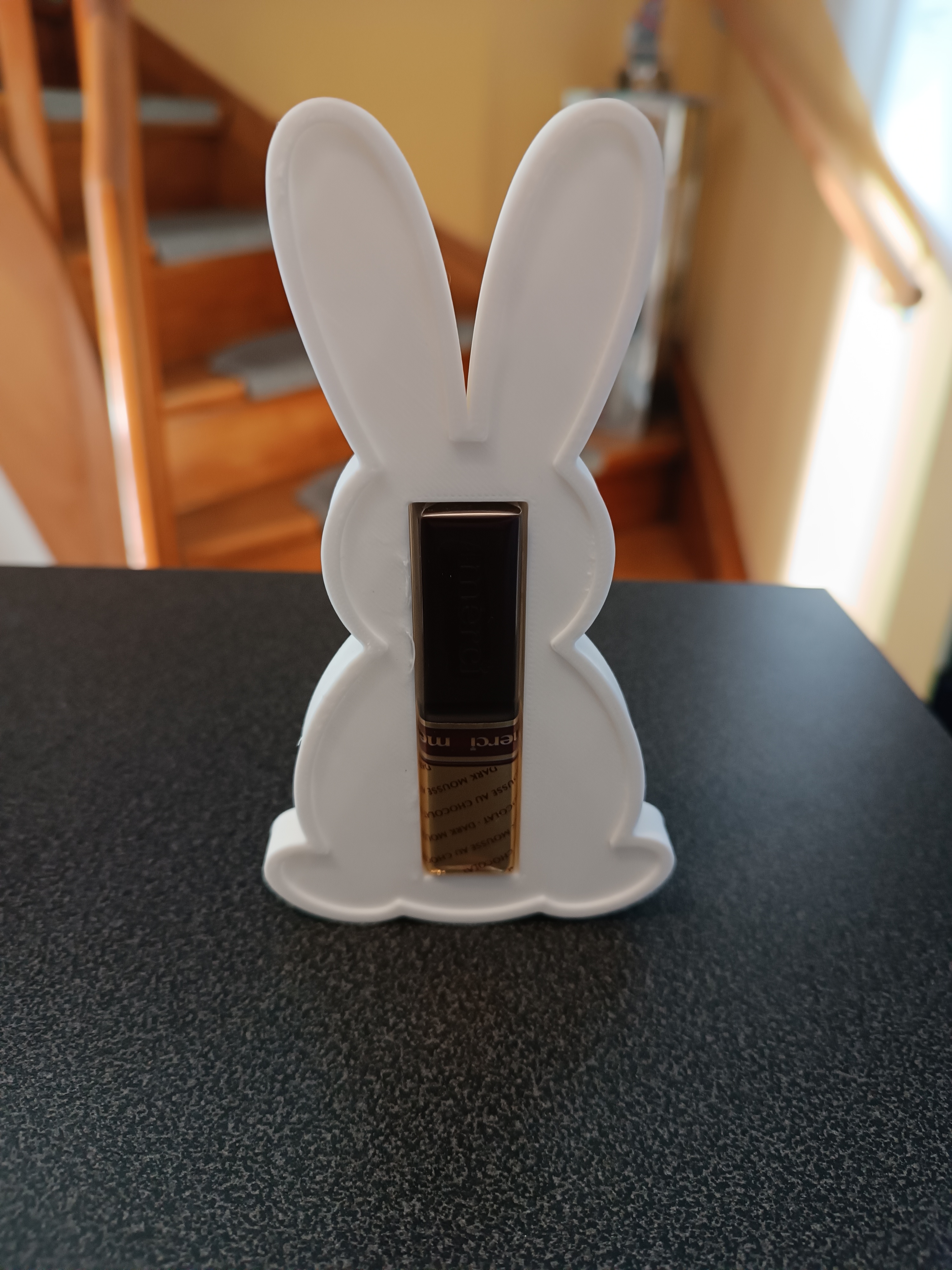 Osterhase Geschenkidee Merci