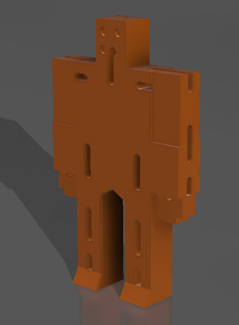 Miniatura 6 do modelo 3D CubeBot