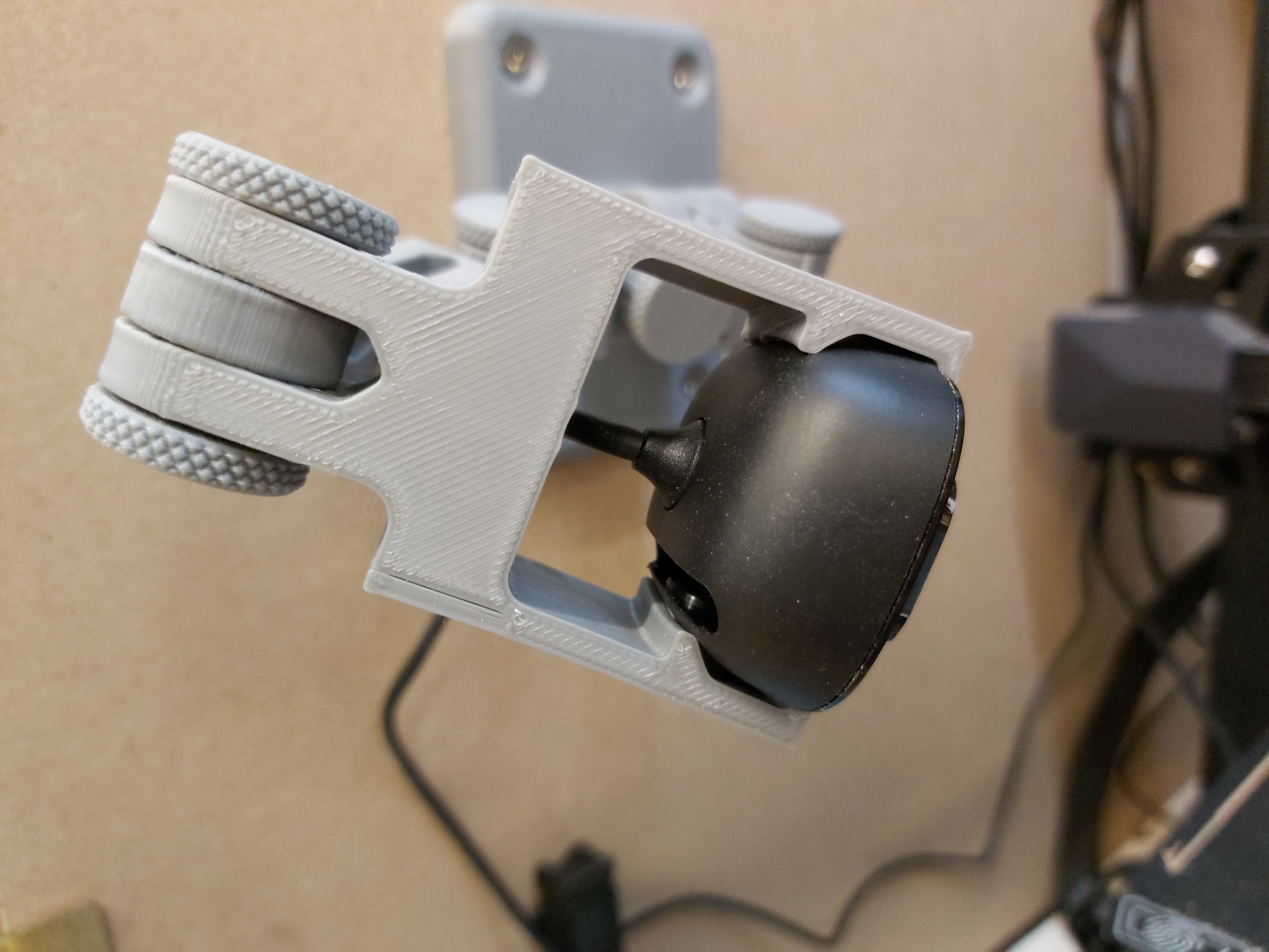 Microsoft HD3000 webcam mount