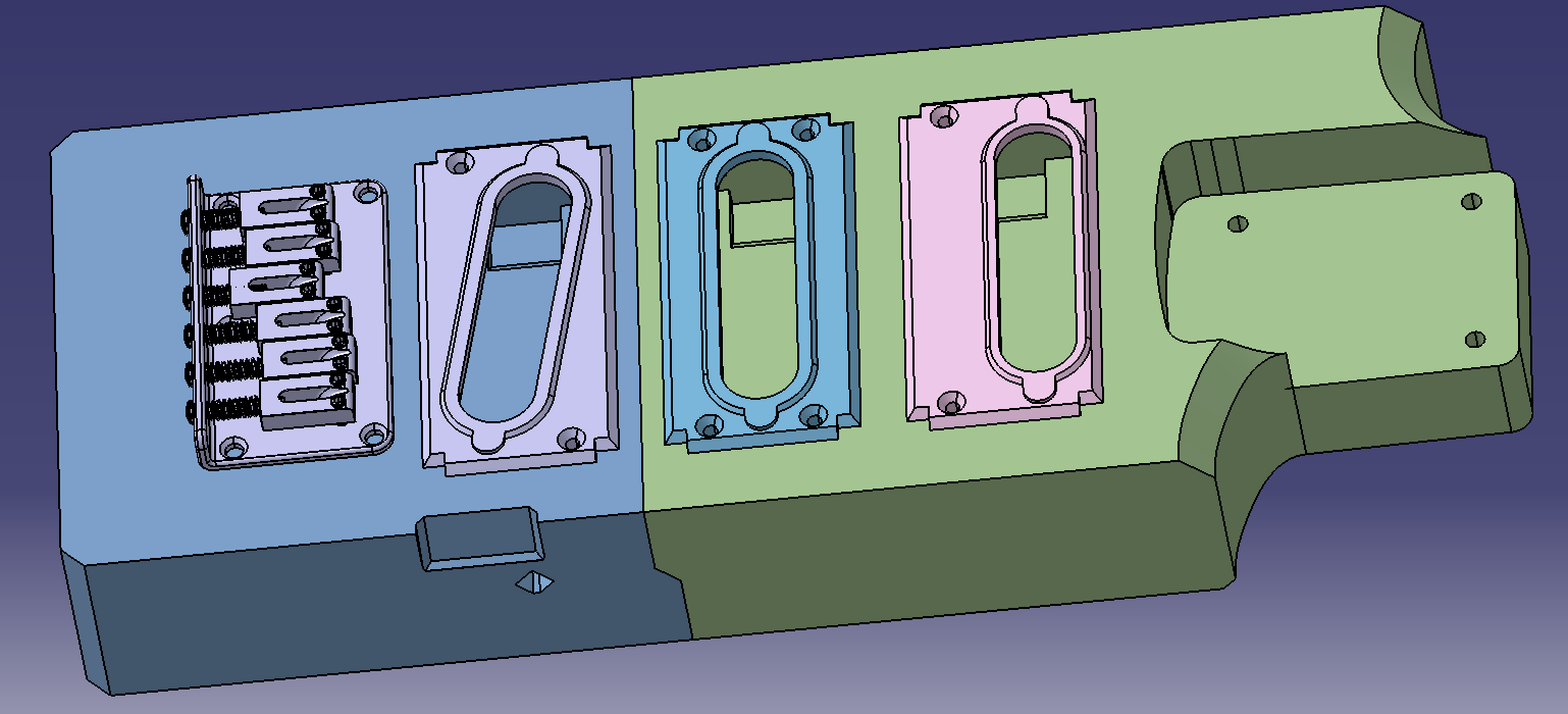Clodocaster ST - 3D printable guitar — miniatura 4