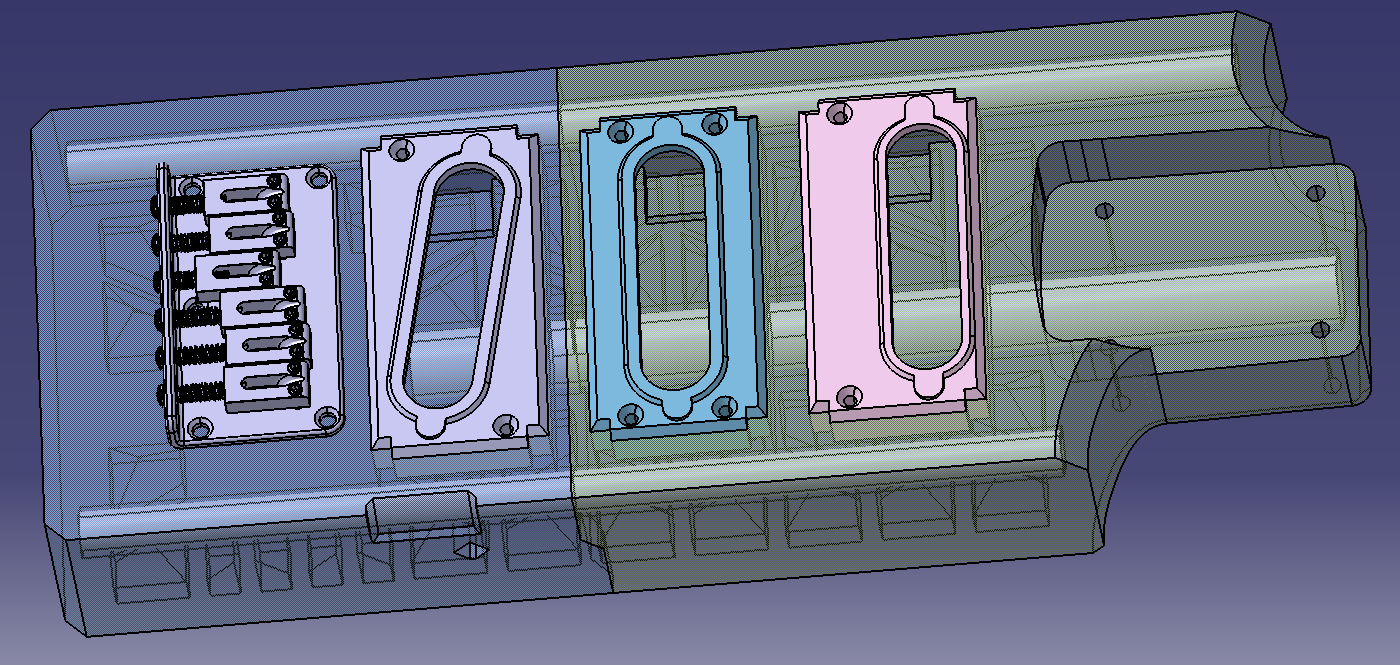 Clodocaster ST - 3D printable guitar — miniatura 5