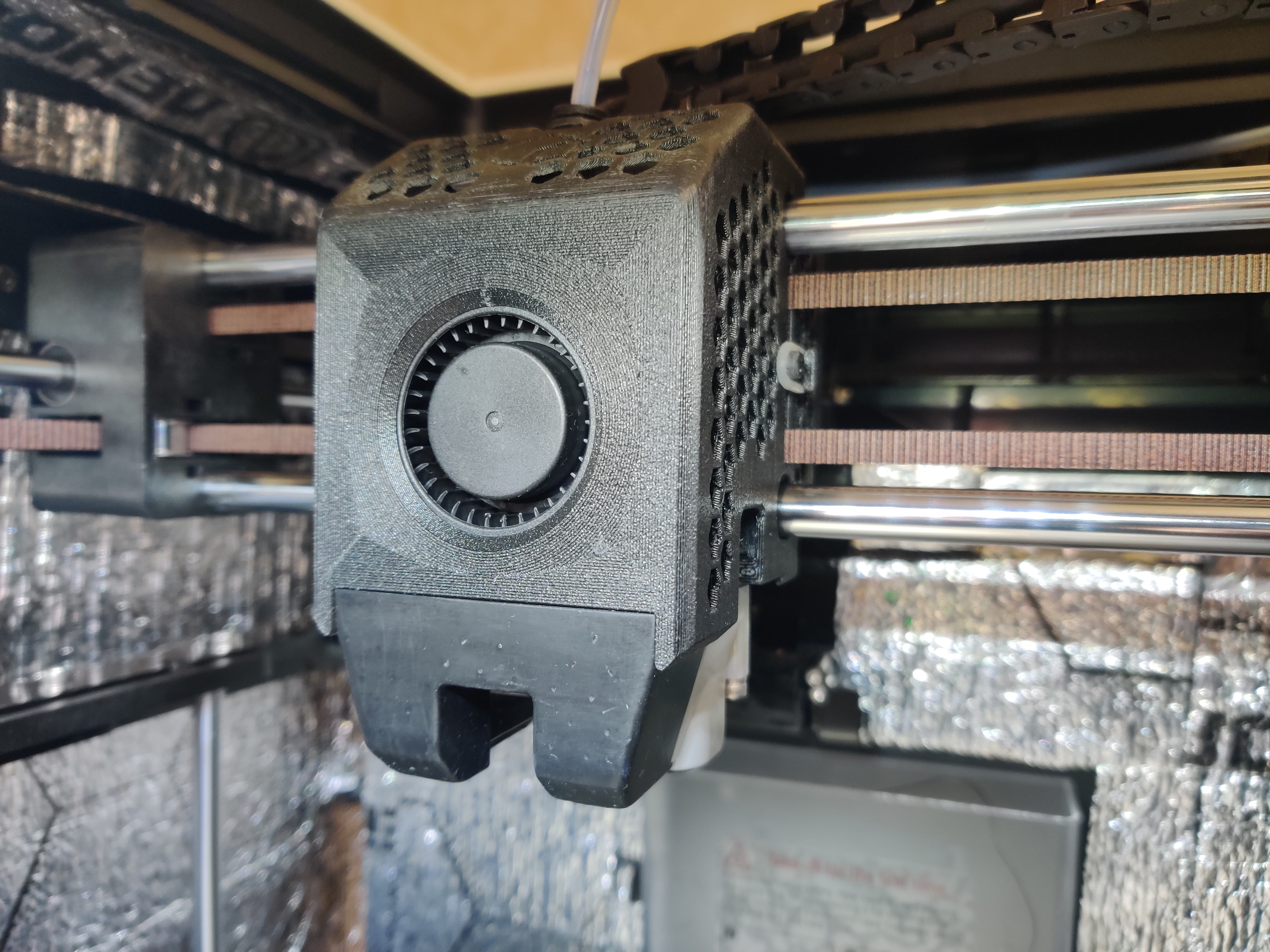 Qidi Q1 Pro toolhead vented mod