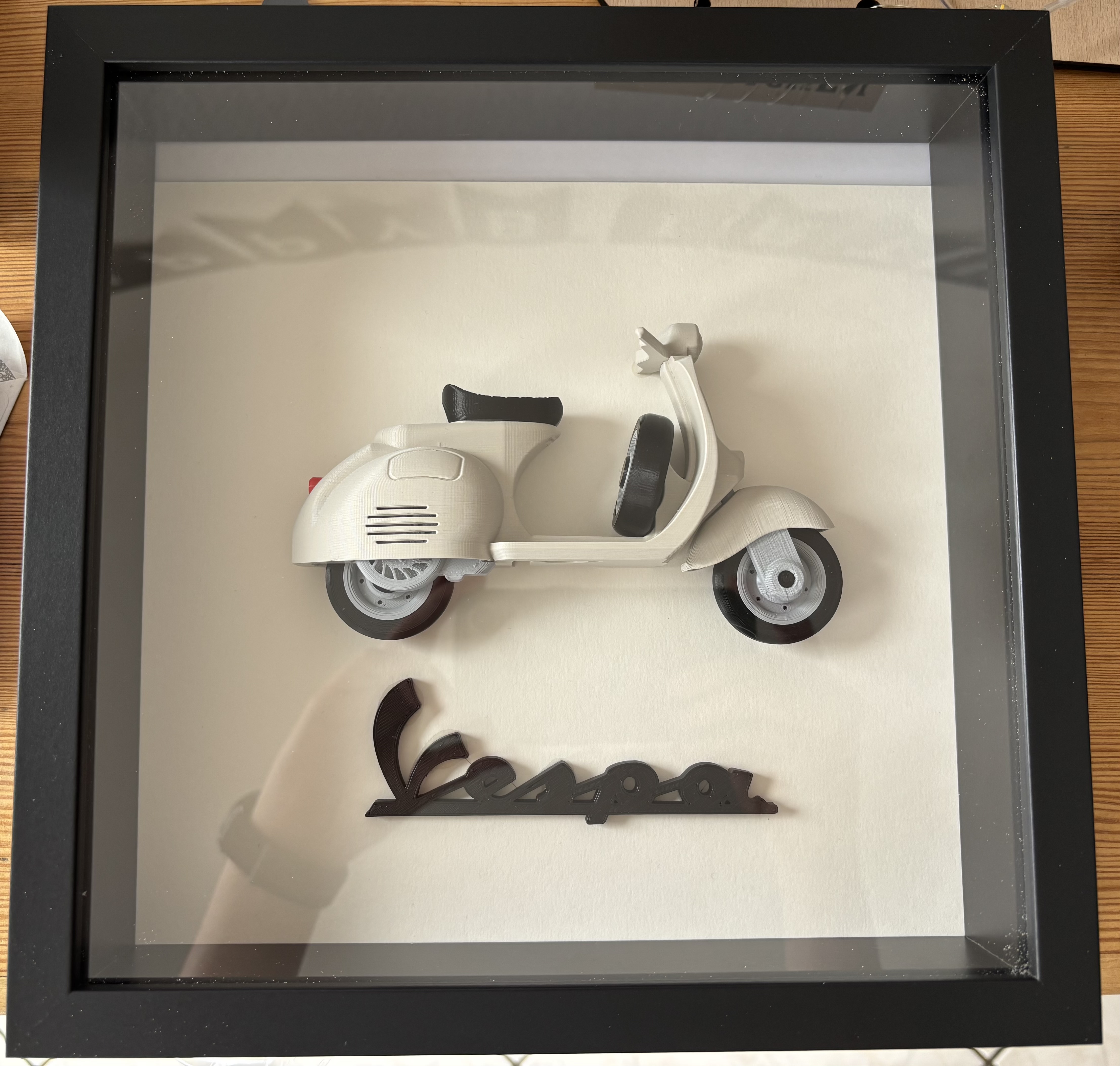 Vespa in frame