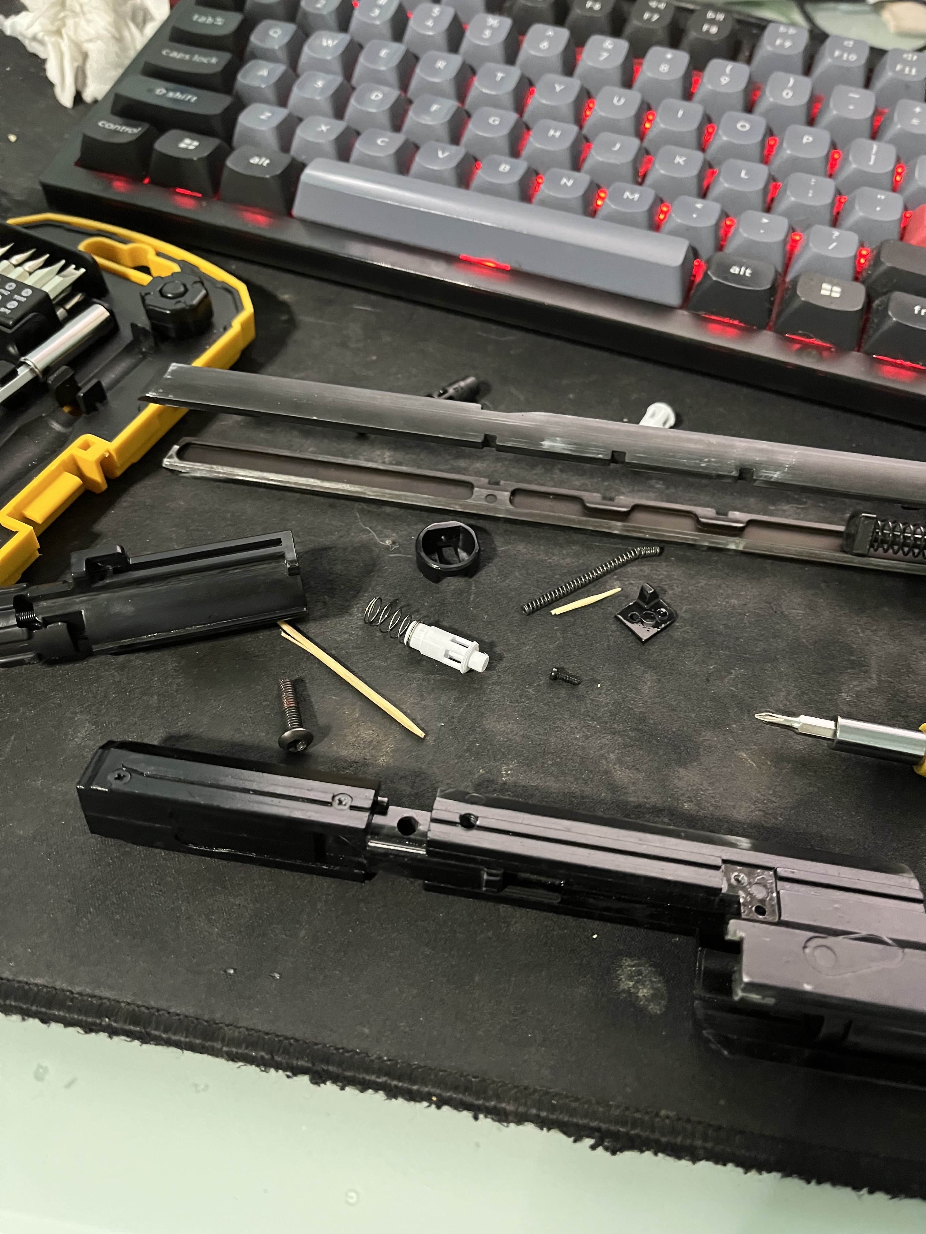 nozzle value lower fps for marui mp7 gbb