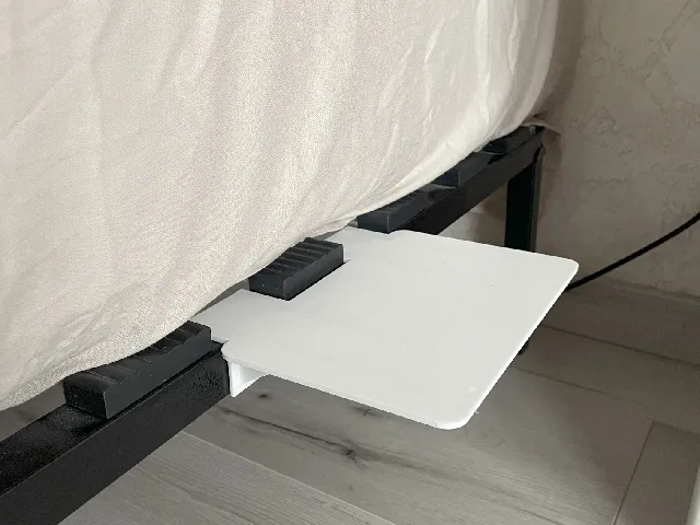 Bed frame shelf
