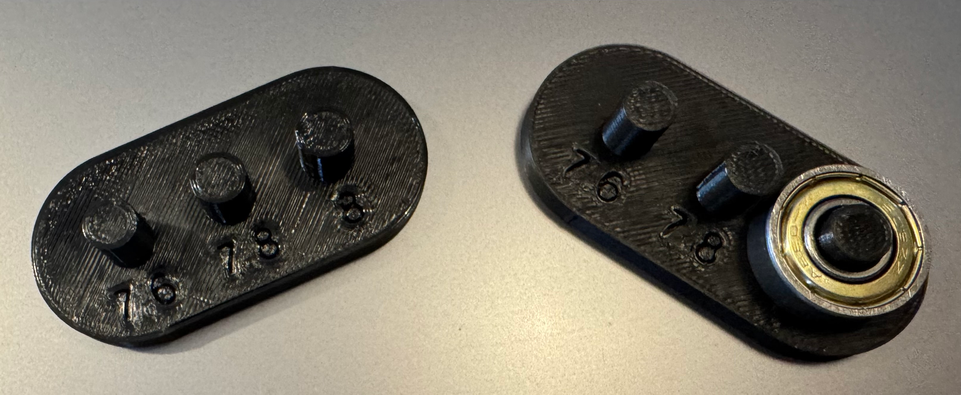 jauge de test pour roulement 608 diamètre interieur