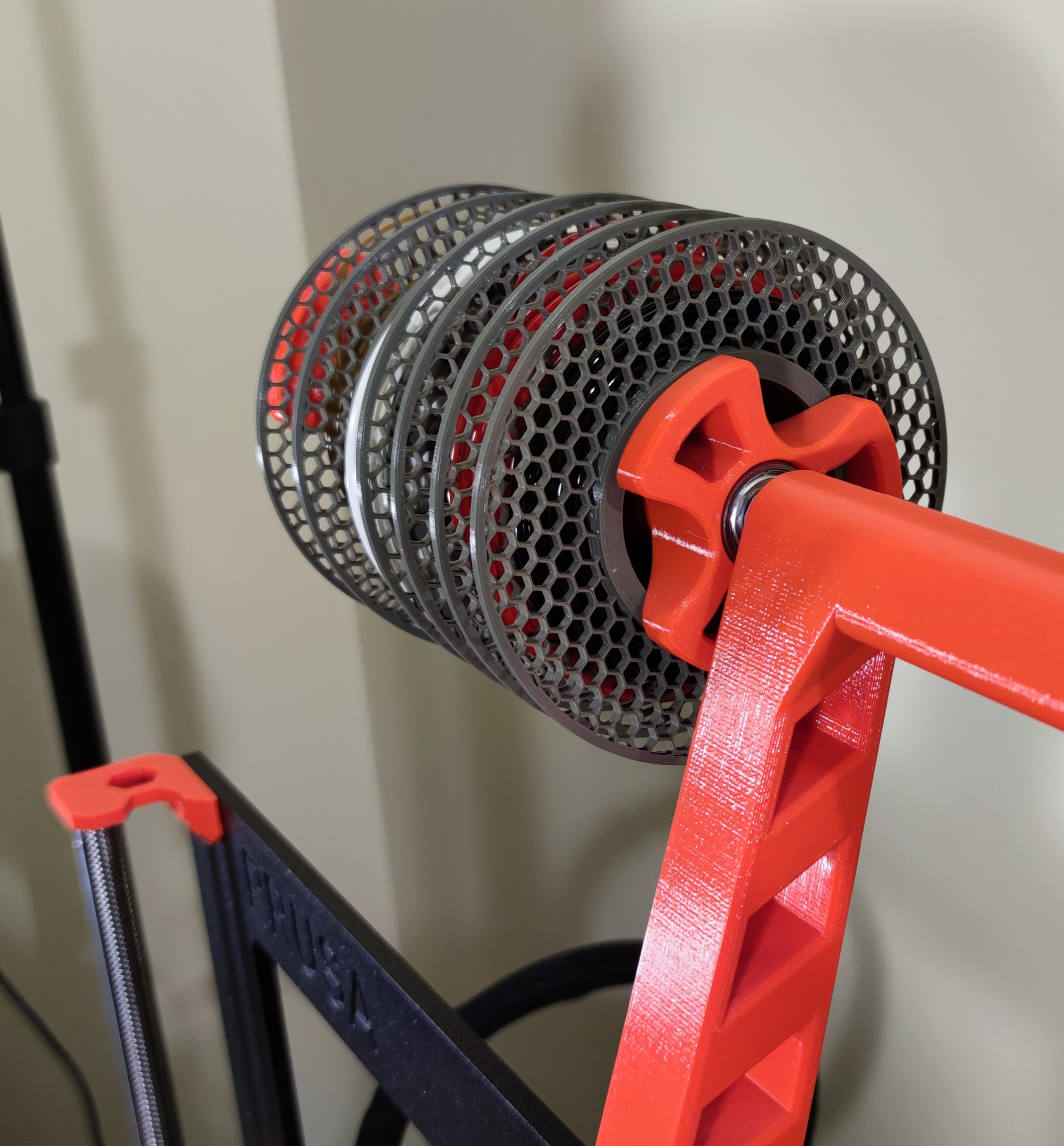 Miniatura 7 do modelo 3D Small spool for filament samples