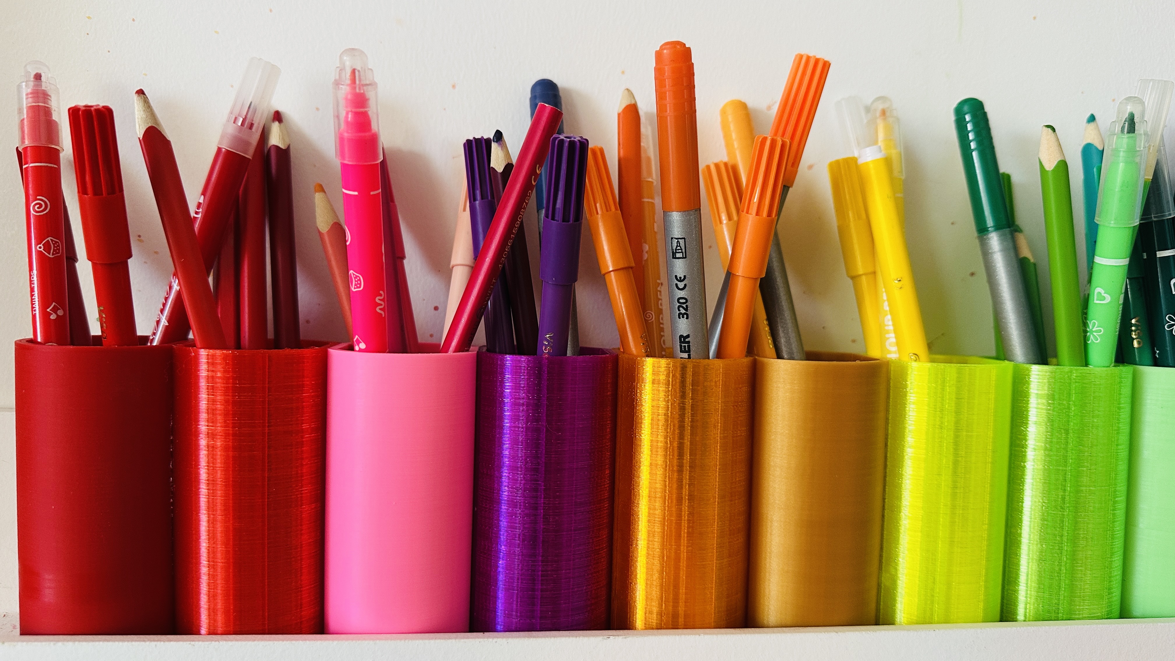 Stiftehalter / Pen holder / Organizer / Kinderdeko