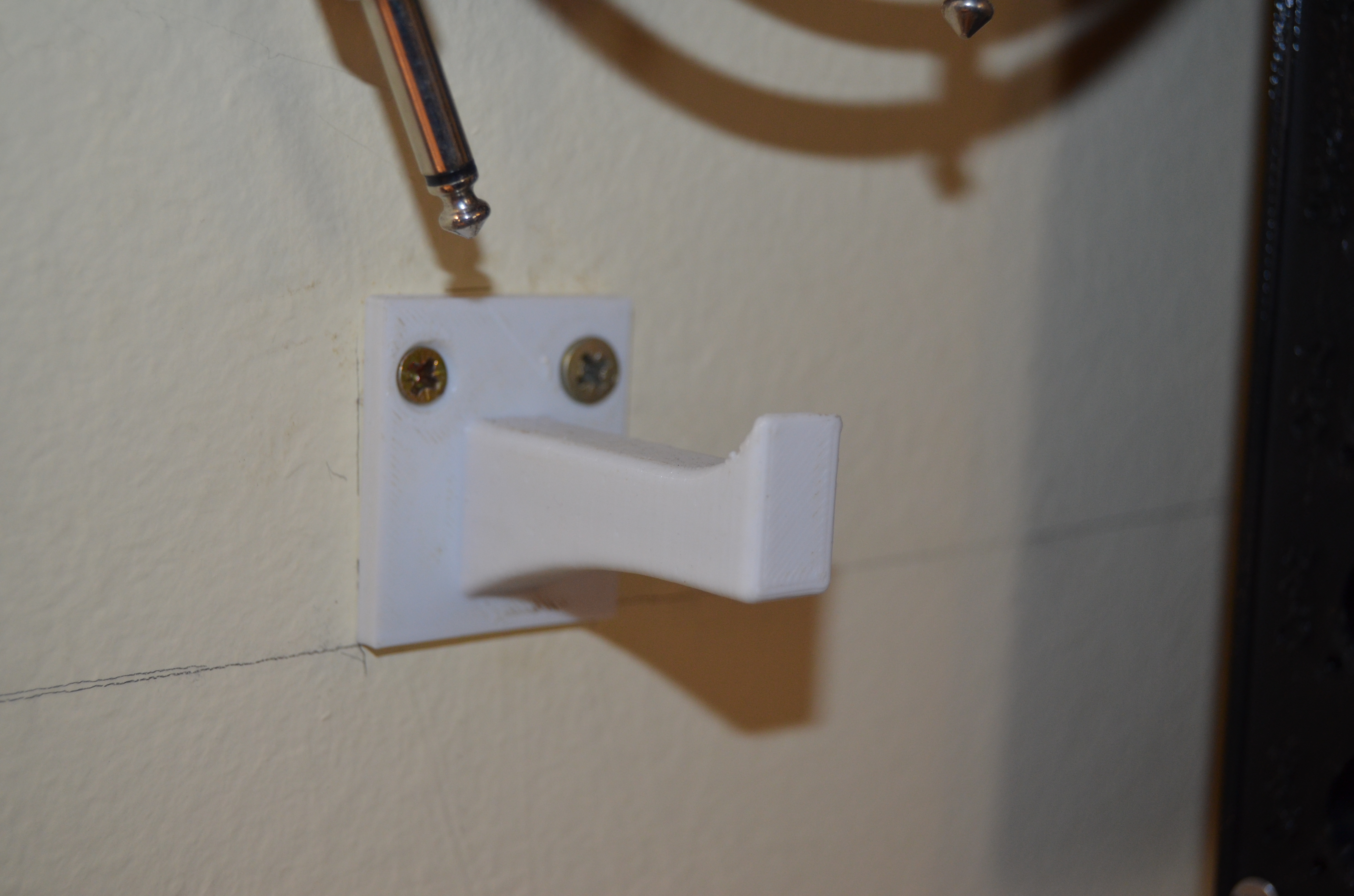 Miniatura 2 do modelo 3D Cables wall hook