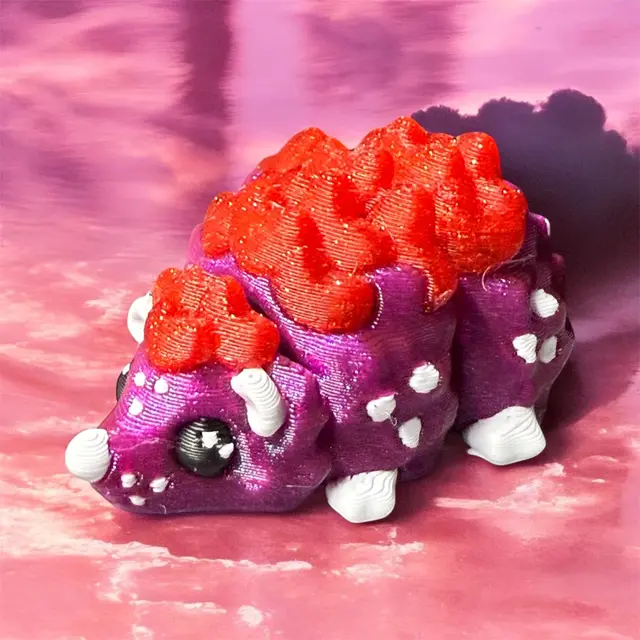 Love Hedgehog Articulated Flexi Mini
