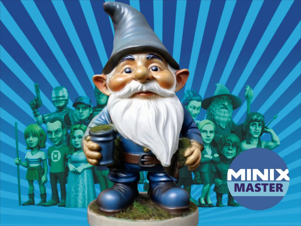 minix garden gnome
