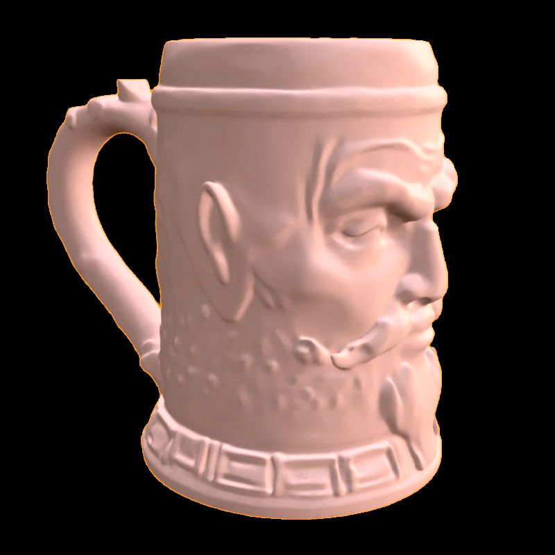 German Black Forest Face MUG AlmMaster