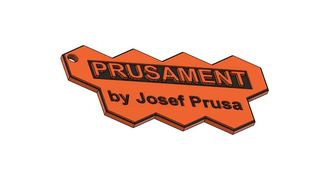 PRUSAMENT keychain