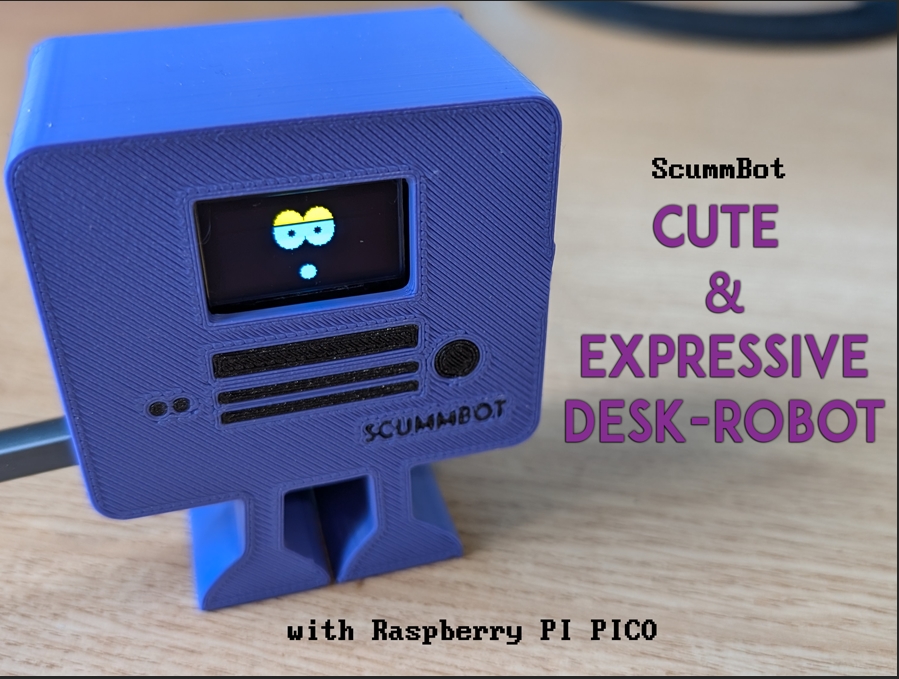 Desk Robot: cute & expressive