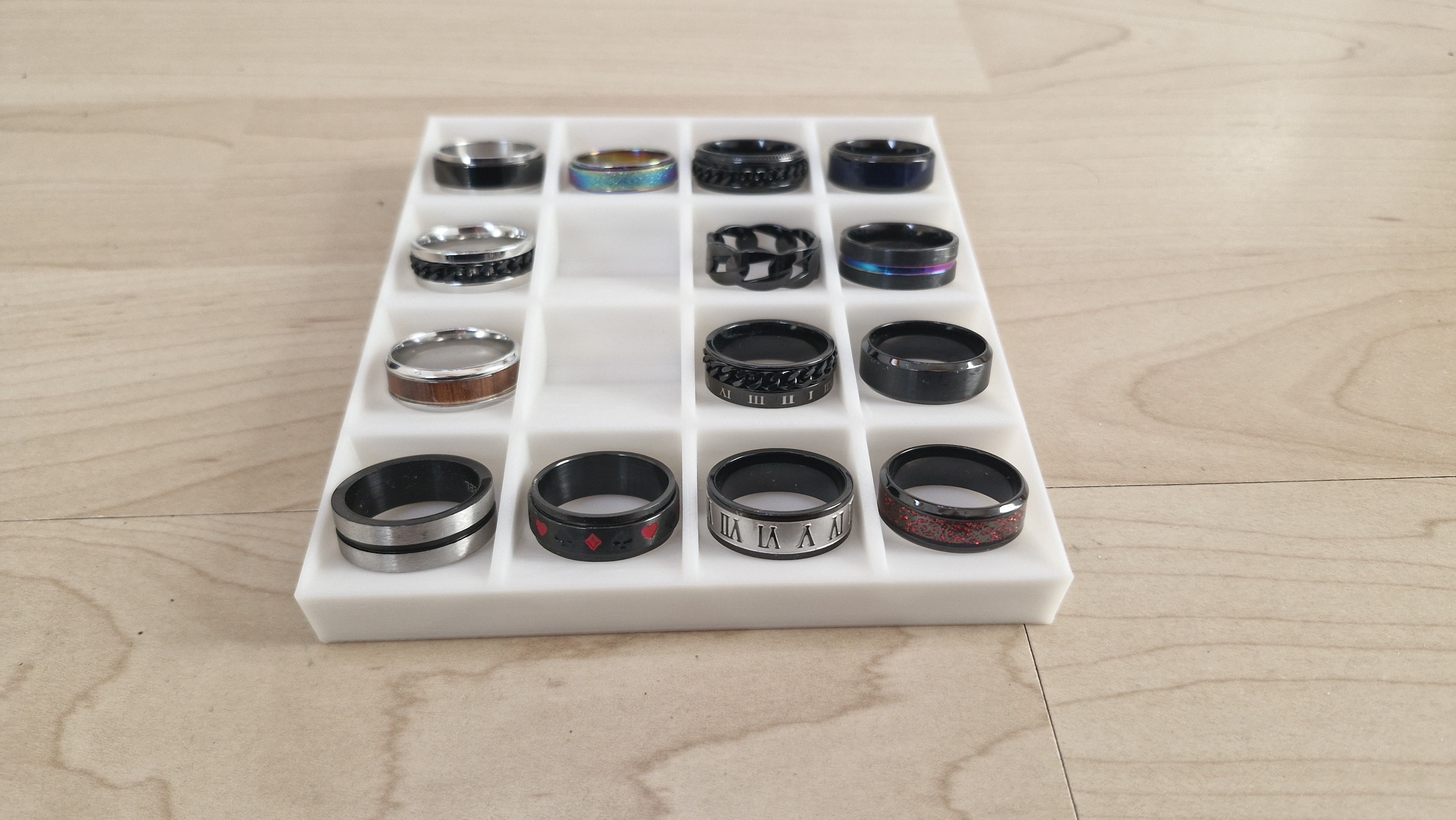 Miniatura 3 do modelo 3D Ring Display Holder