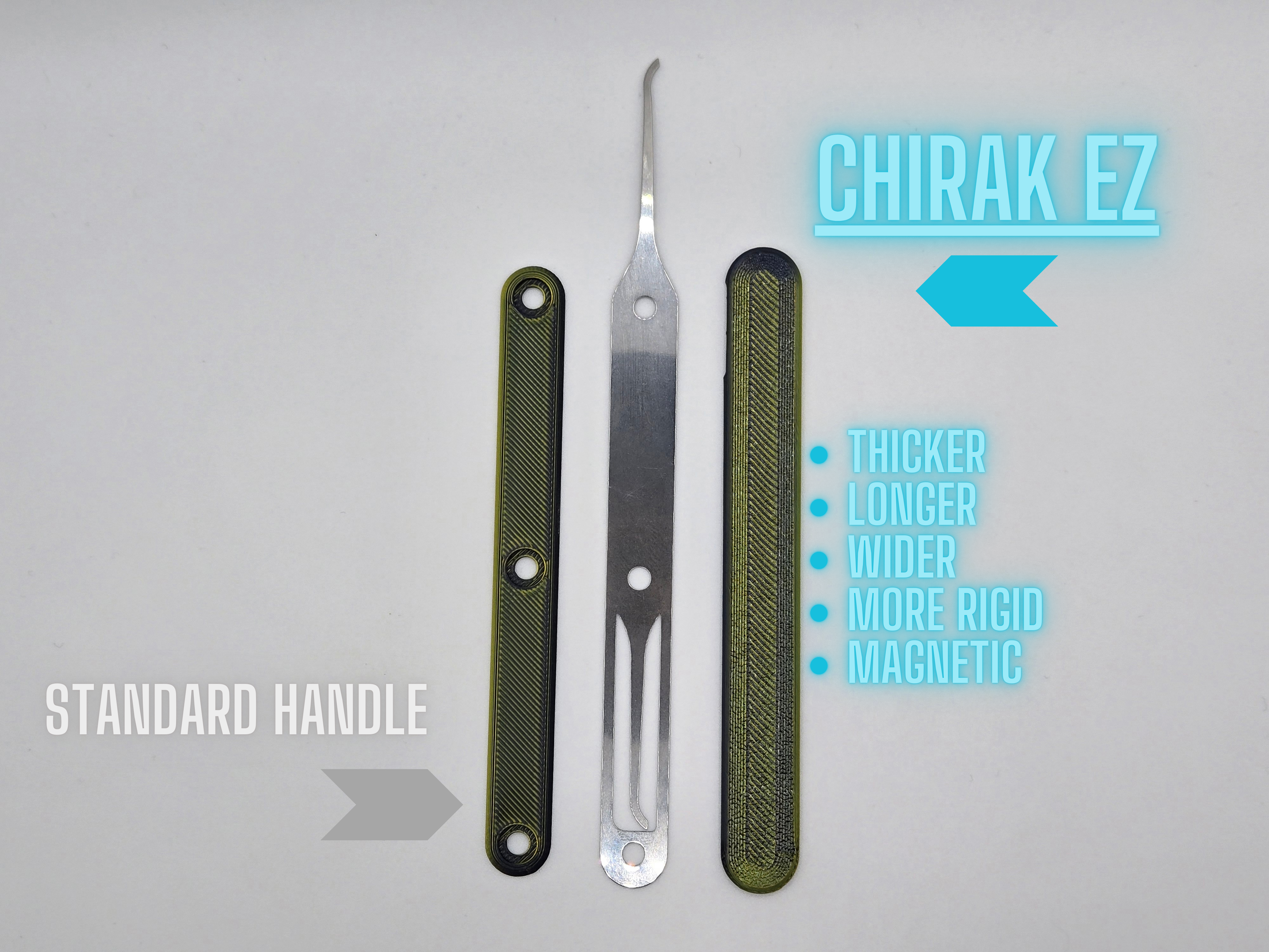 Chirak EZ (Official) - Moki Picks Magnetic Handles