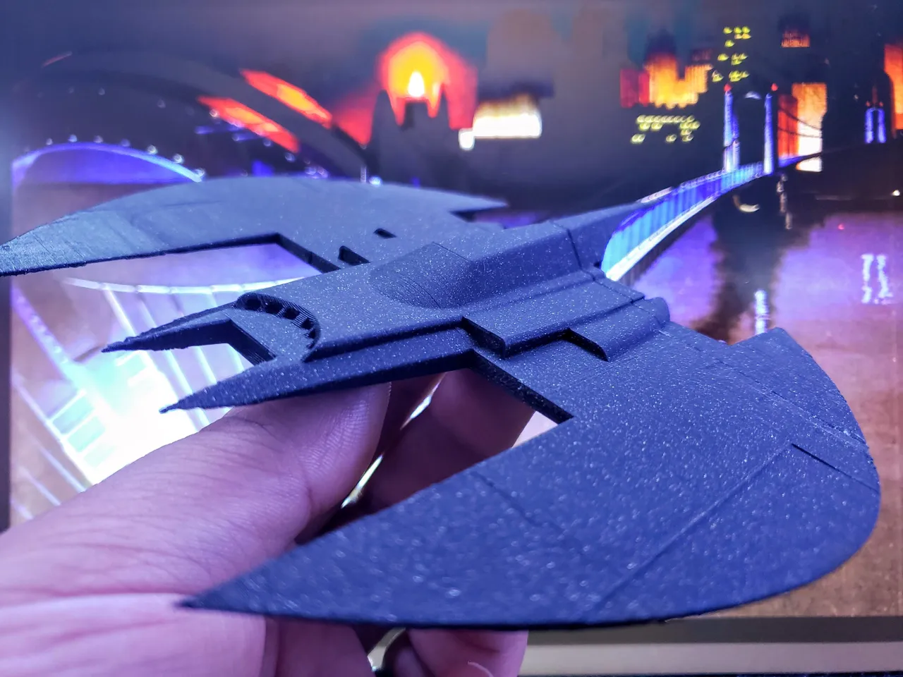 Batman Animated Series Batwing by Dsk001 | Download free STL model | Batman Animated Series Batwing by Dsk001 | Download free STL model |