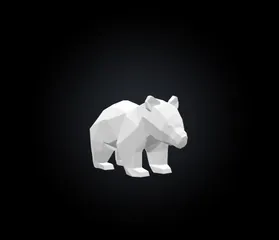 Low-Poly Bear