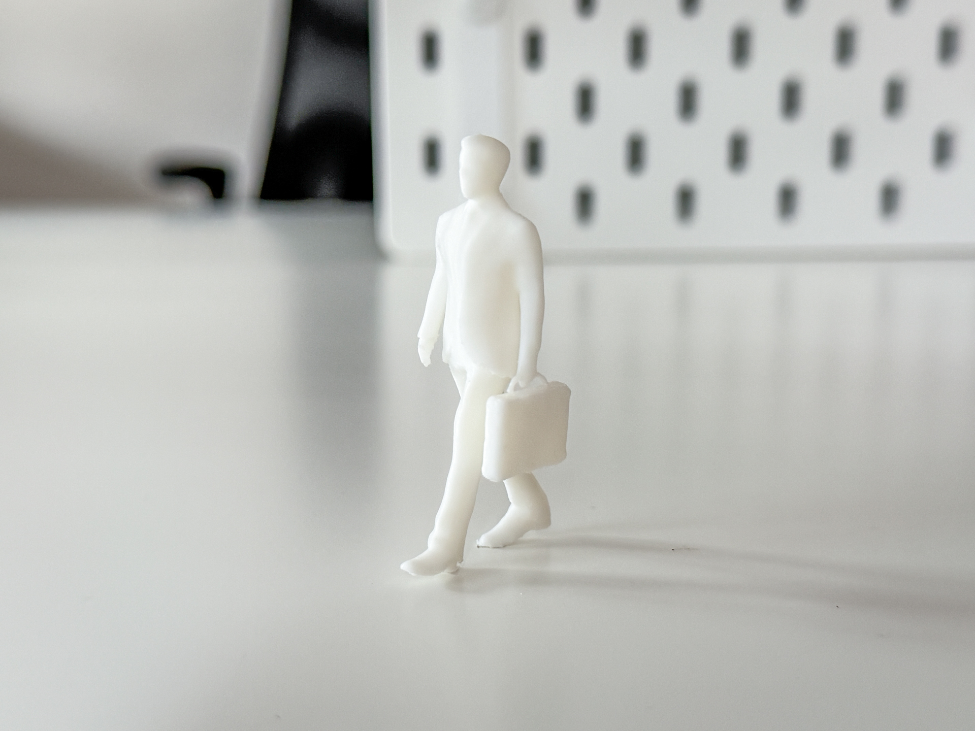 Miniature Walking Businessman/Man for your Diorama