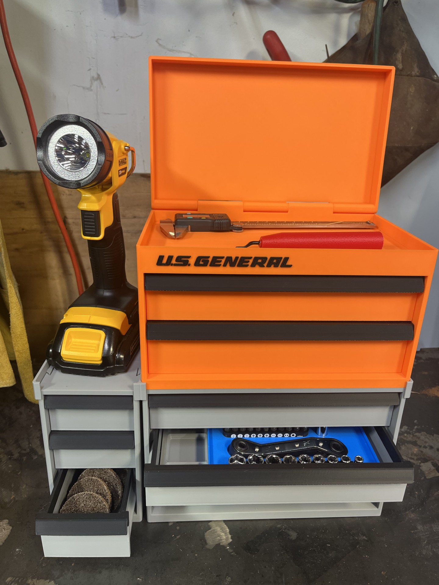 Mini Tool Box Side Cabinet