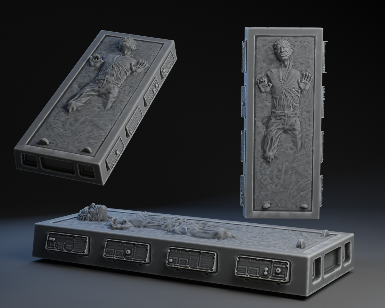 Han Solo Frozen in Carbonite : Star Wars