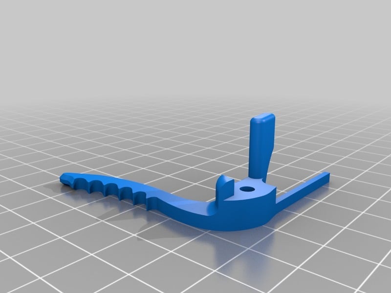 Miniatura 8 do modelo 3D Spring loaded mini catapult