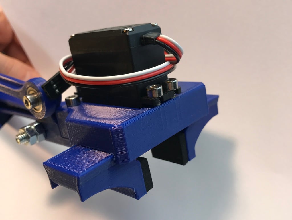 RobotArm hobby servo gripper mod
