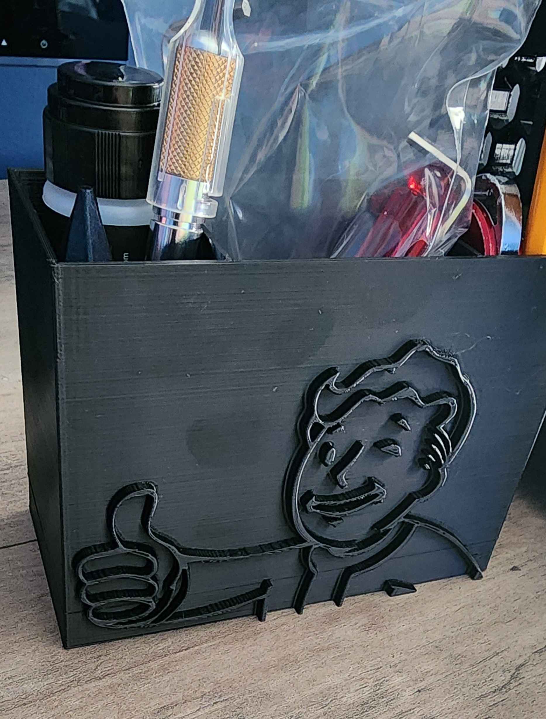 Fallout Vault Boy Pen Cup