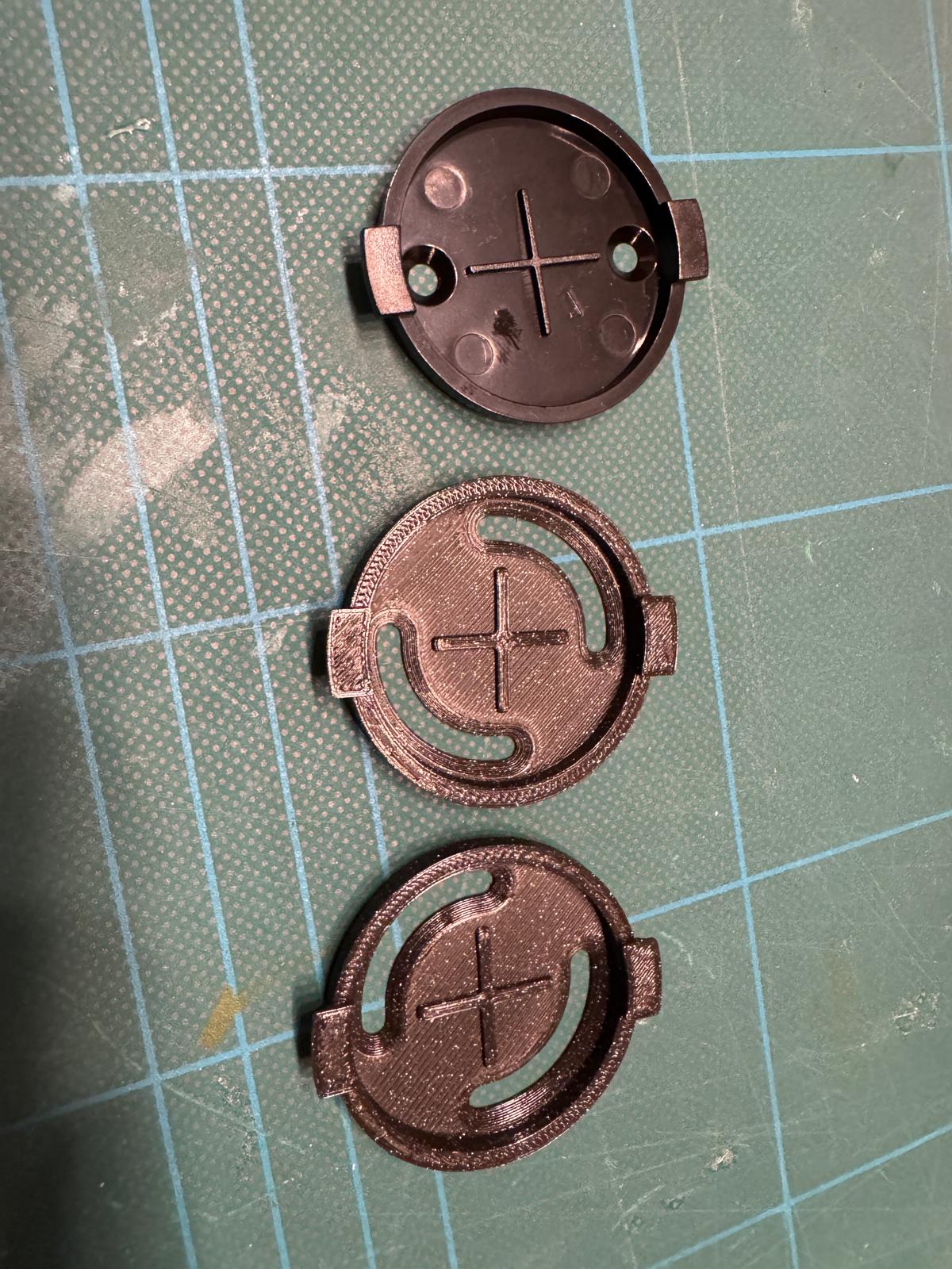 Buddy3d mounting plate slotted hole