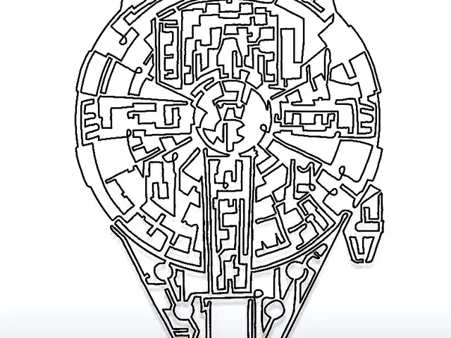 Star Wars Wall Art Millennium Falcon