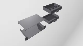 10 inch Rack Shelf Drawers
