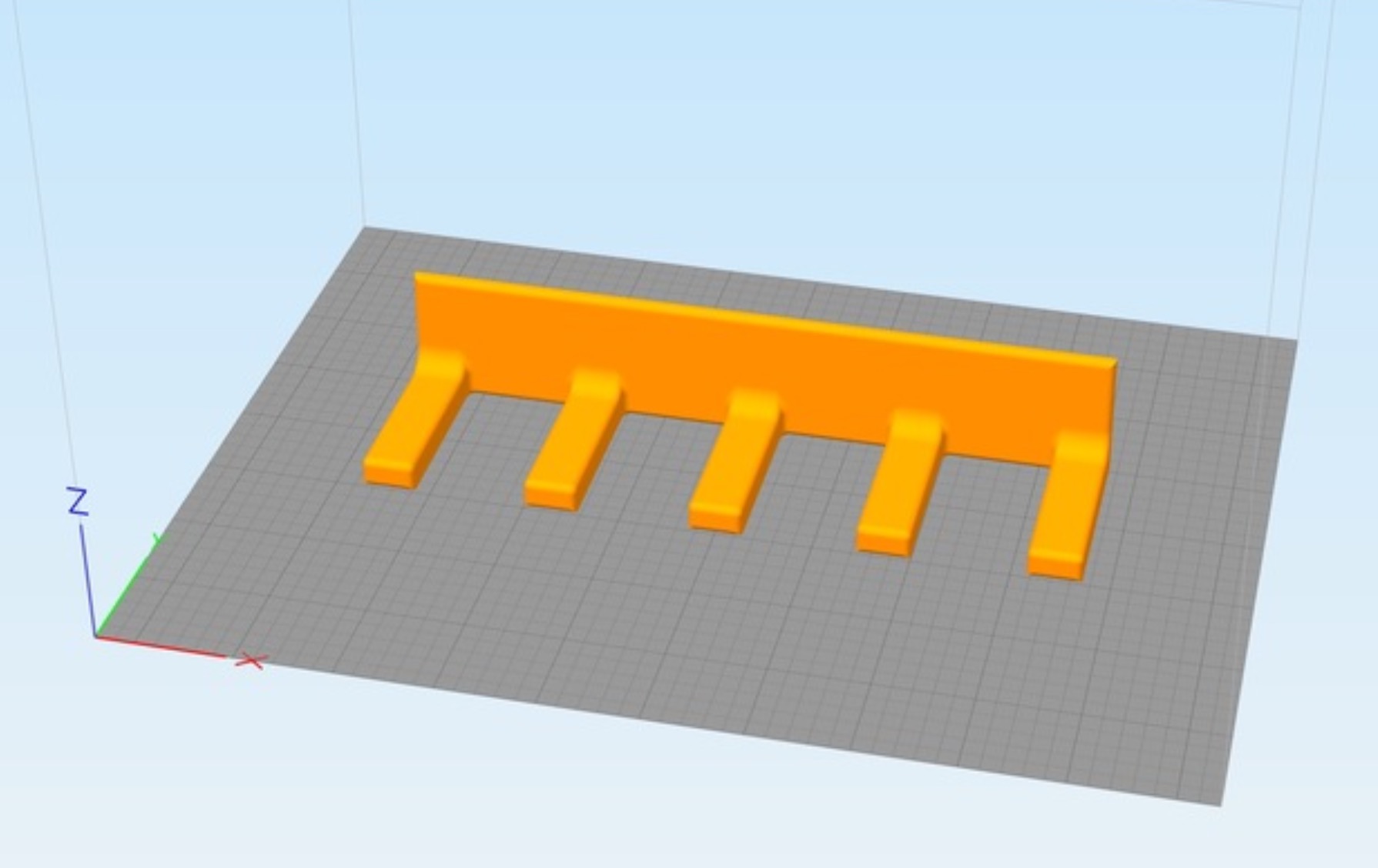 Miniatura 3 do modelo 3D Wall Cable holder