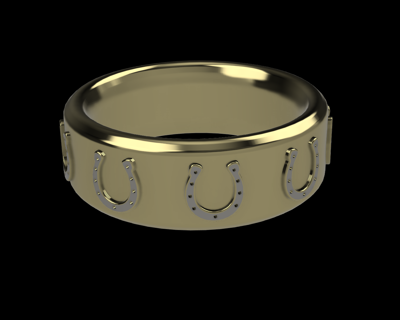The rider's ring 24mm, la bague du cavalier, el anillo del jinete