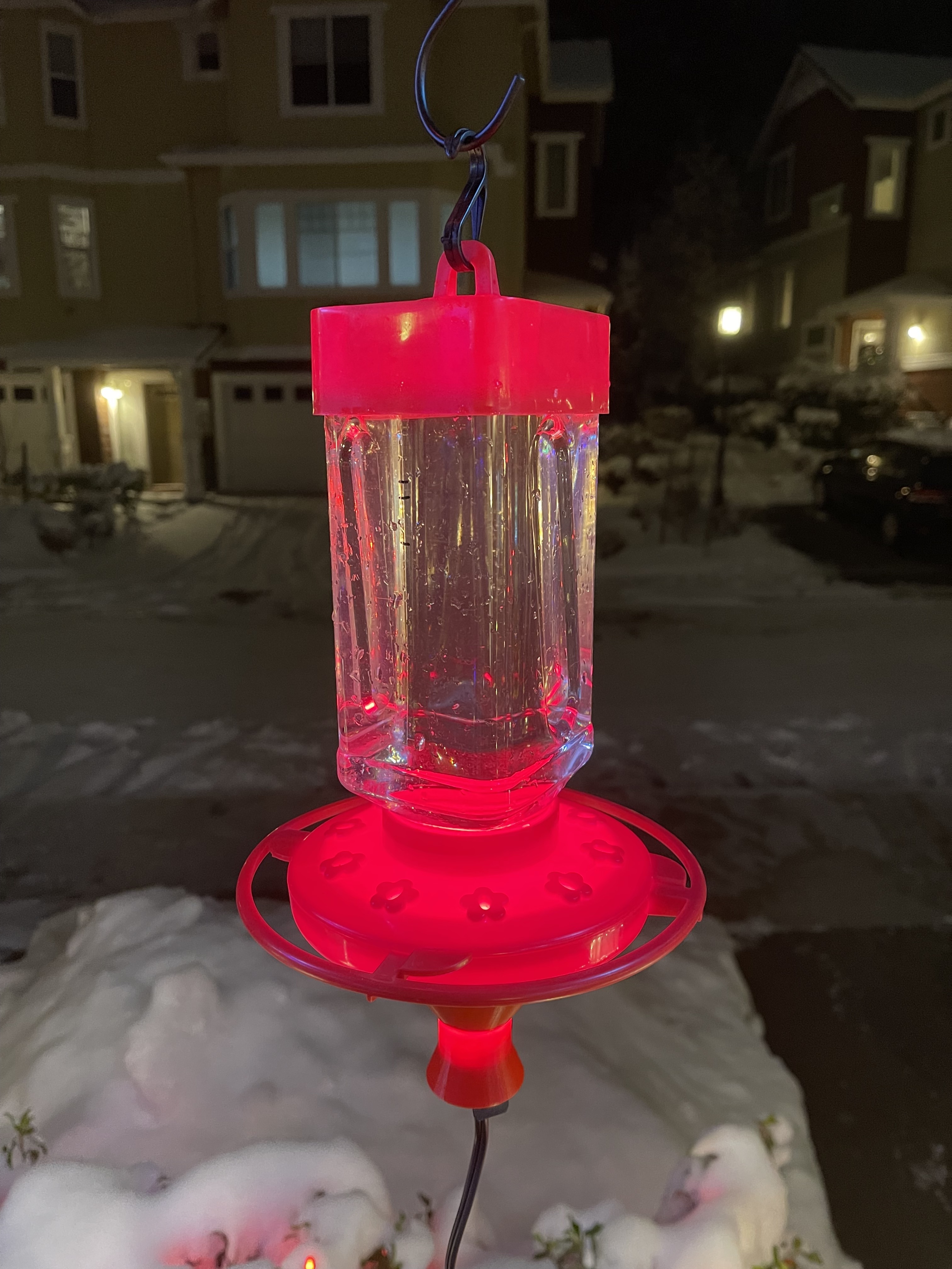 Hummingbird Feeder Heater - No frozen feeder anymore by Darak ...