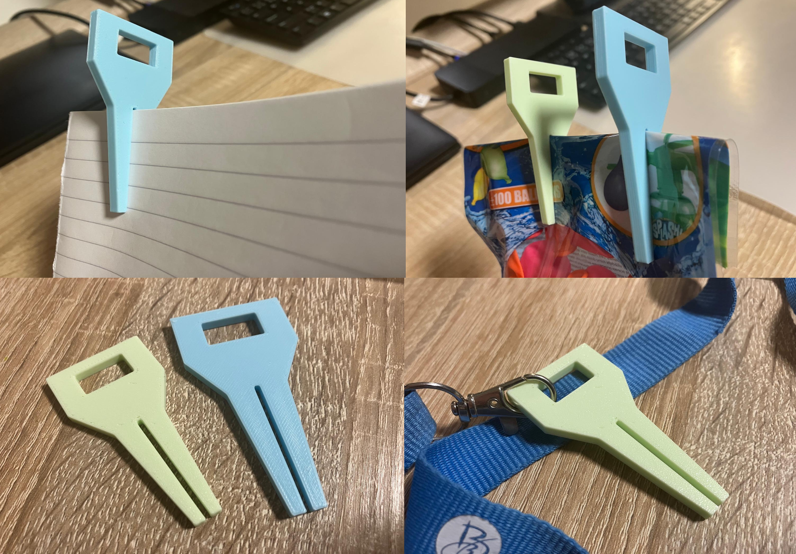 Multifunctional clip