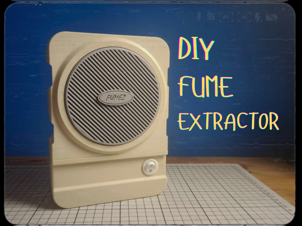 Retro Fume Extractor / Roland Speaker Inspired