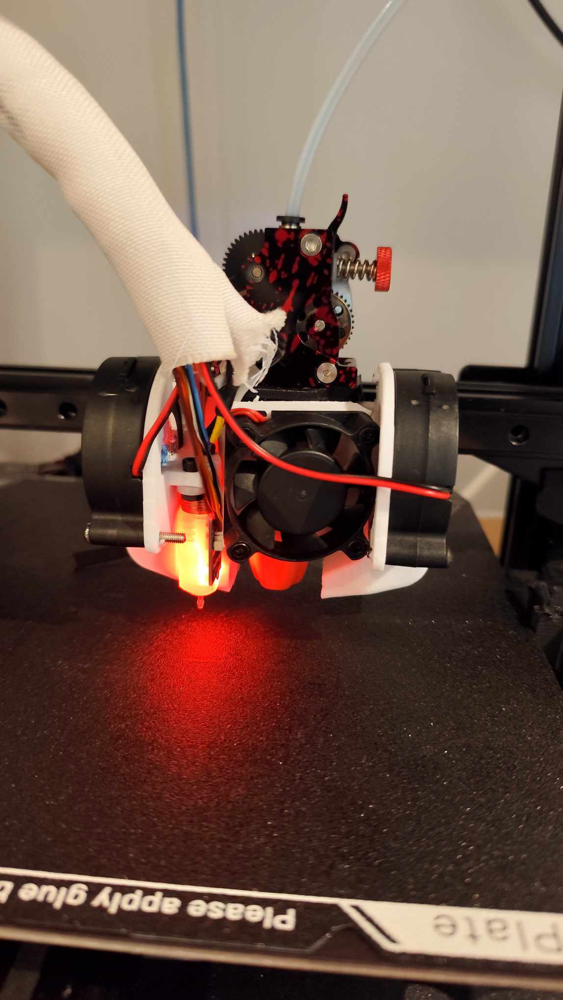 5015 Rapido UHF BL Touch Mount - Ender 3 Lightweight DD Overhaul & Linear Rail