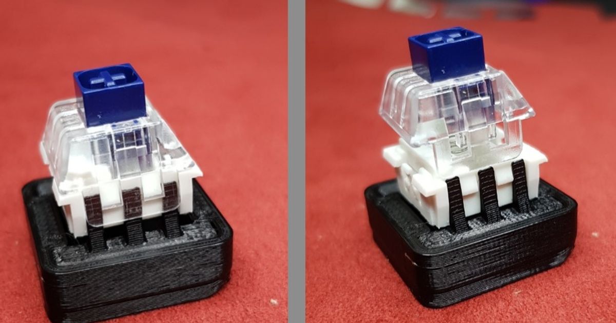 Switch Opener for Kailh Box, KTT and Akko Switches by DeadCatAlive, Download free STL model