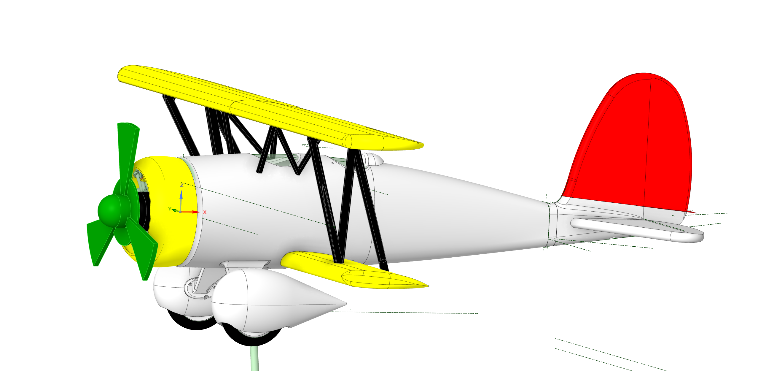 Waco windmill plane — miniatura 2