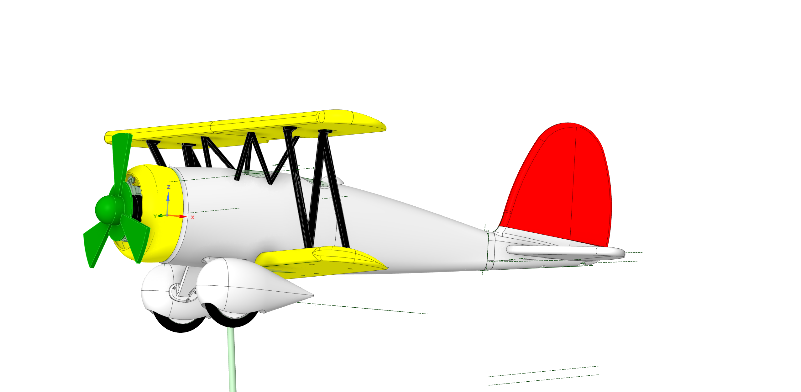 Waco windmill plane — miniatura 3