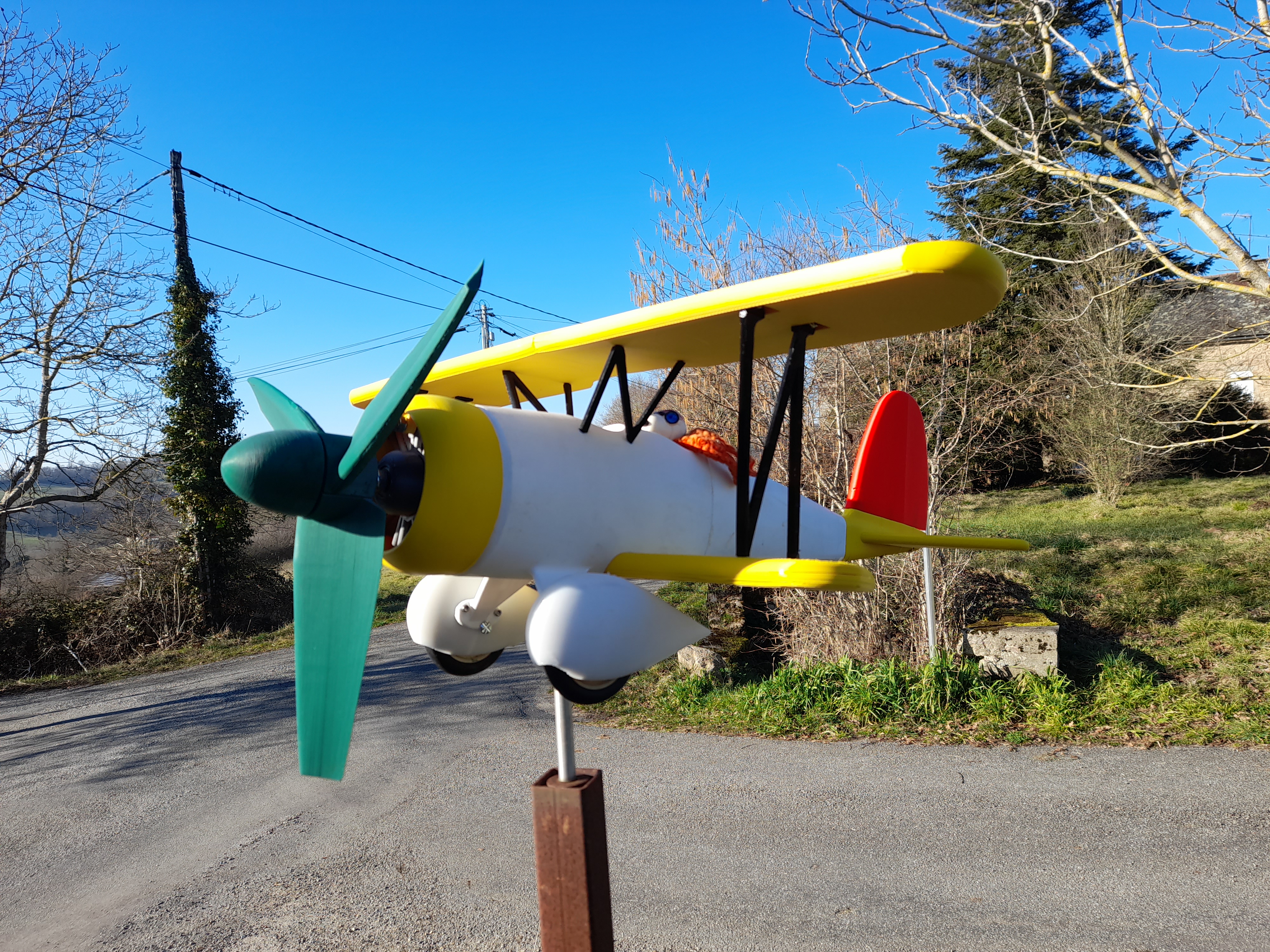 Waco windmill plane — miniatura 4